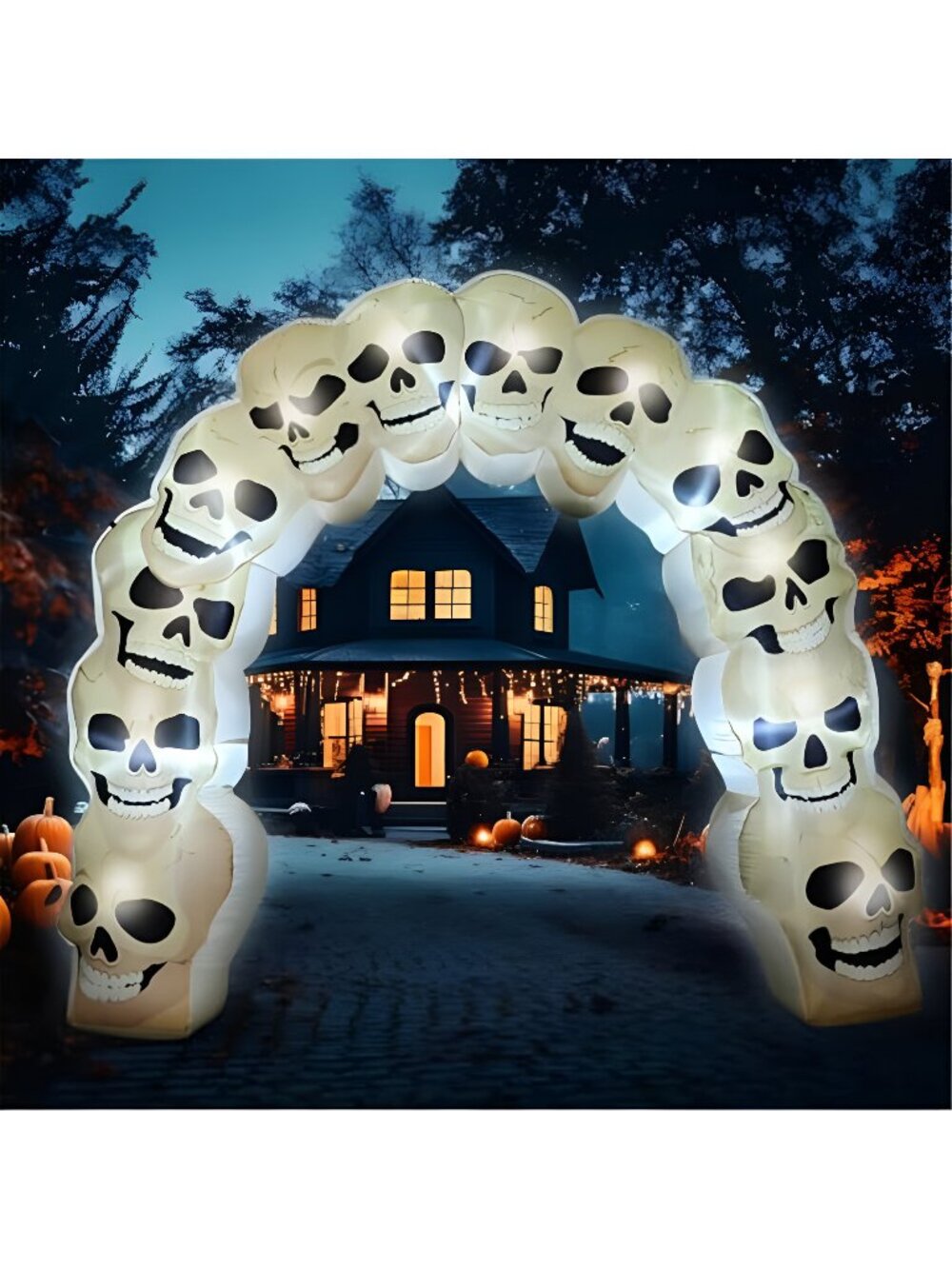 8 ft Halloween Inflatables Archway Outdoor Large Archway Decorations